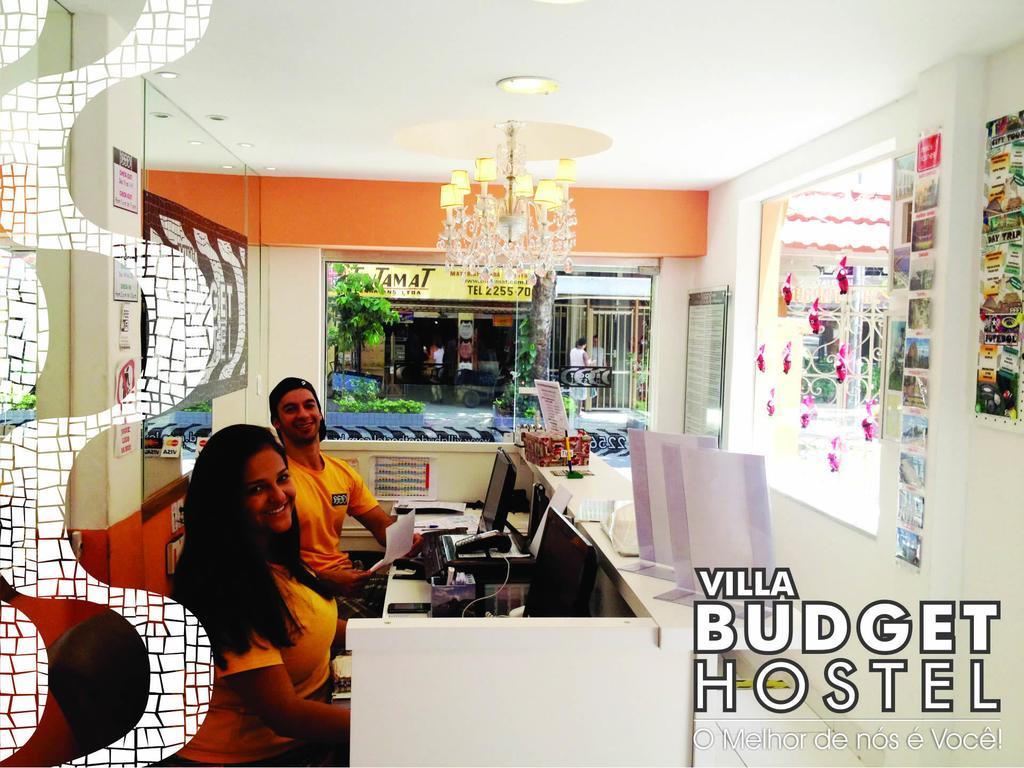 Villa Budget Hostel Copacabana Рио-де-Жанейро Экстерьер фото